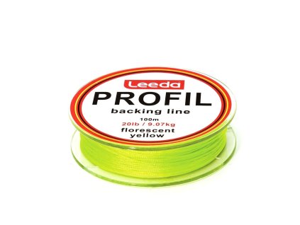 67356 leeda profil backing line 20lb 100m yellow