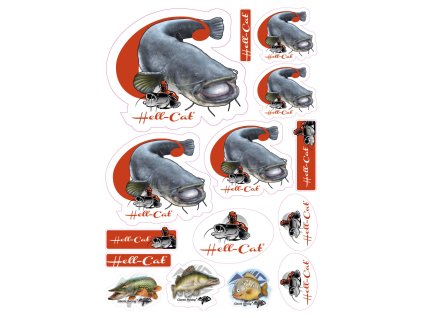 65217 mix nalepek hell cat sumec 15ks
