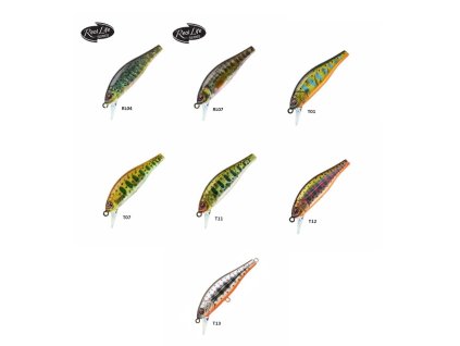 Sakura vobler Flat Phoxy Minnow HW 50mm/6g/1,2m (Varianta T13)