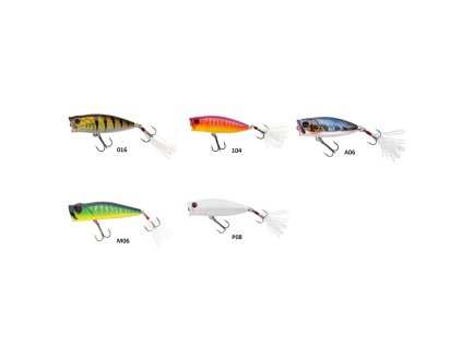 Sakura vobler Pop´N Dog 40F 40mm/3,3g (Varianta P08 (French White))