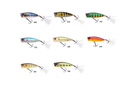 Sakura vobler Pop´N Dog 55F 55mm/7,7g (Varianta 016 (Bronze Perch))