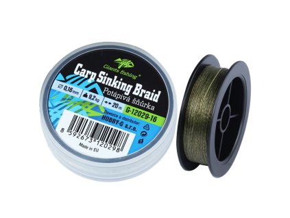 70037 giants fishing potapiva spletana snura carp sinking braid 20m
