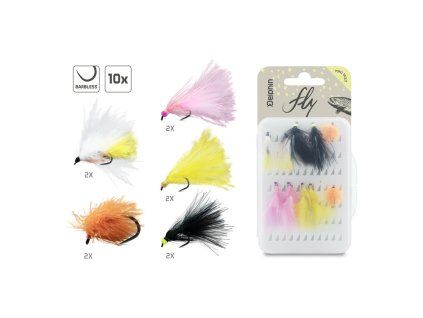 Sada mušek Delphin POND 1