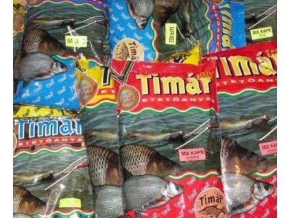 Krmení Timár MIX 1kg (Příchutě AMUR - zelená)