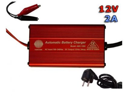Nabíječka na olověné baterie 12V 2Ah FST 1202