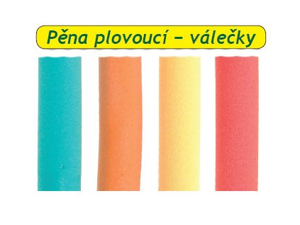 Plovoucí pěna - válečky (Průměr 6mm)