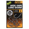 Háčky Fox Wide Gape Long Shank 1
