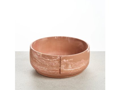 Miska pro psa Lososová Terra Mramor