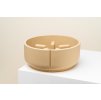 SF 0311 Dog Slow Feeder Large Camel Brown Solid