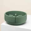 Dog Slow Feeder Medium Duck Green Solid