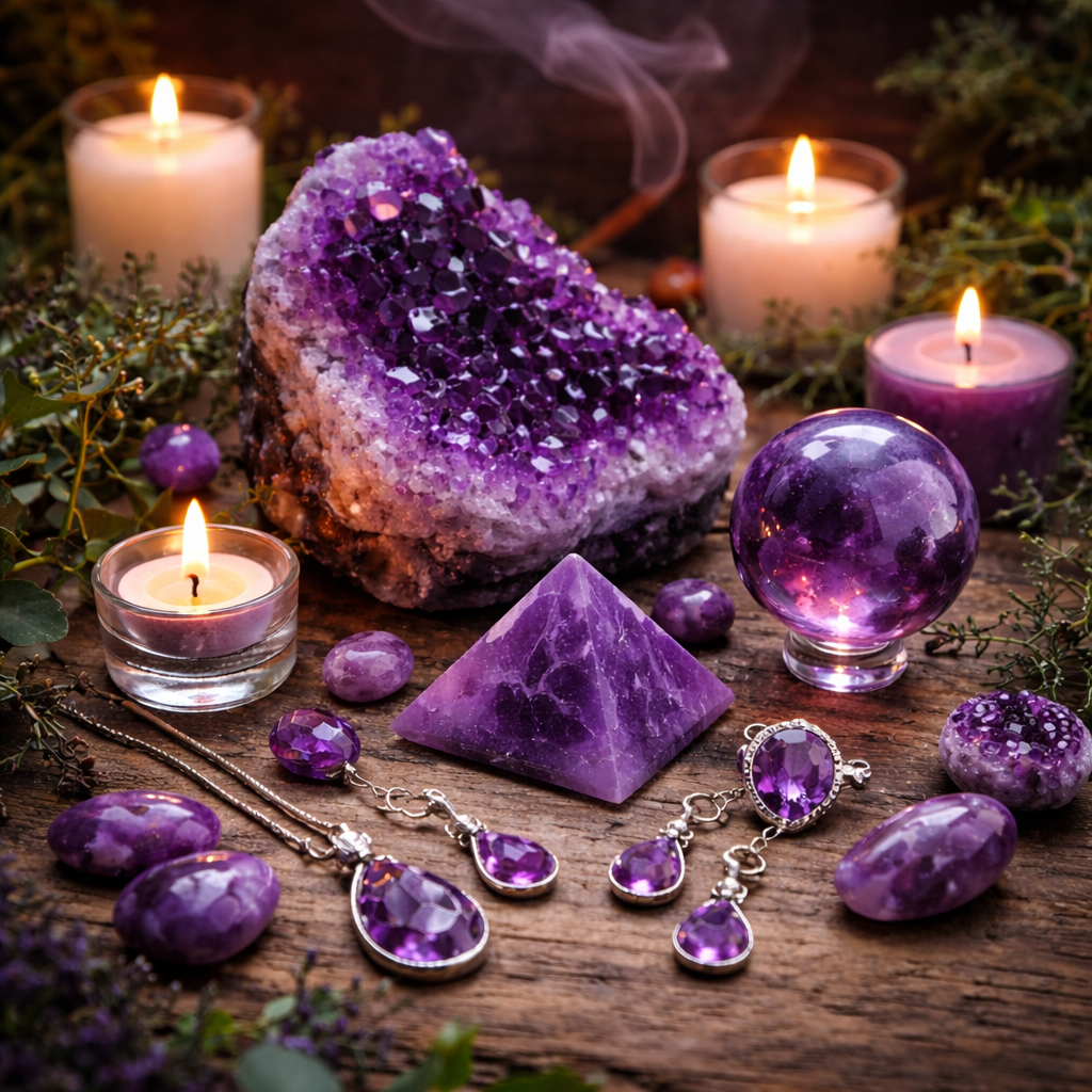 Ametyst – kámen klidu, intuice a duchovní moudrosti