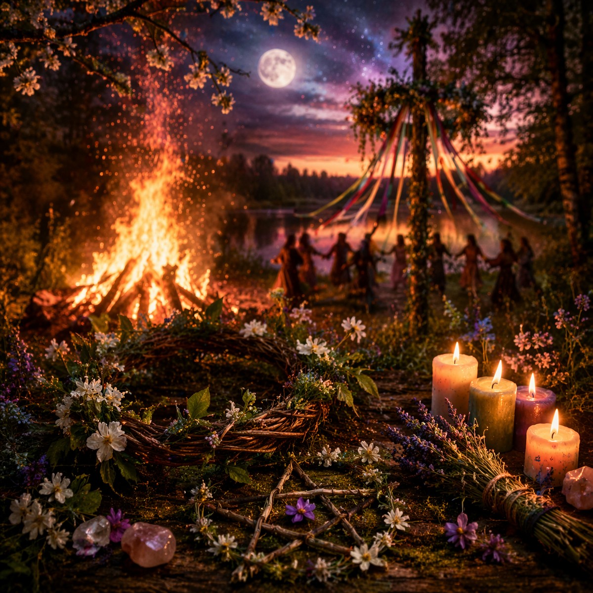 Beltaine – svátek čarodějnic, ohňů a nového života