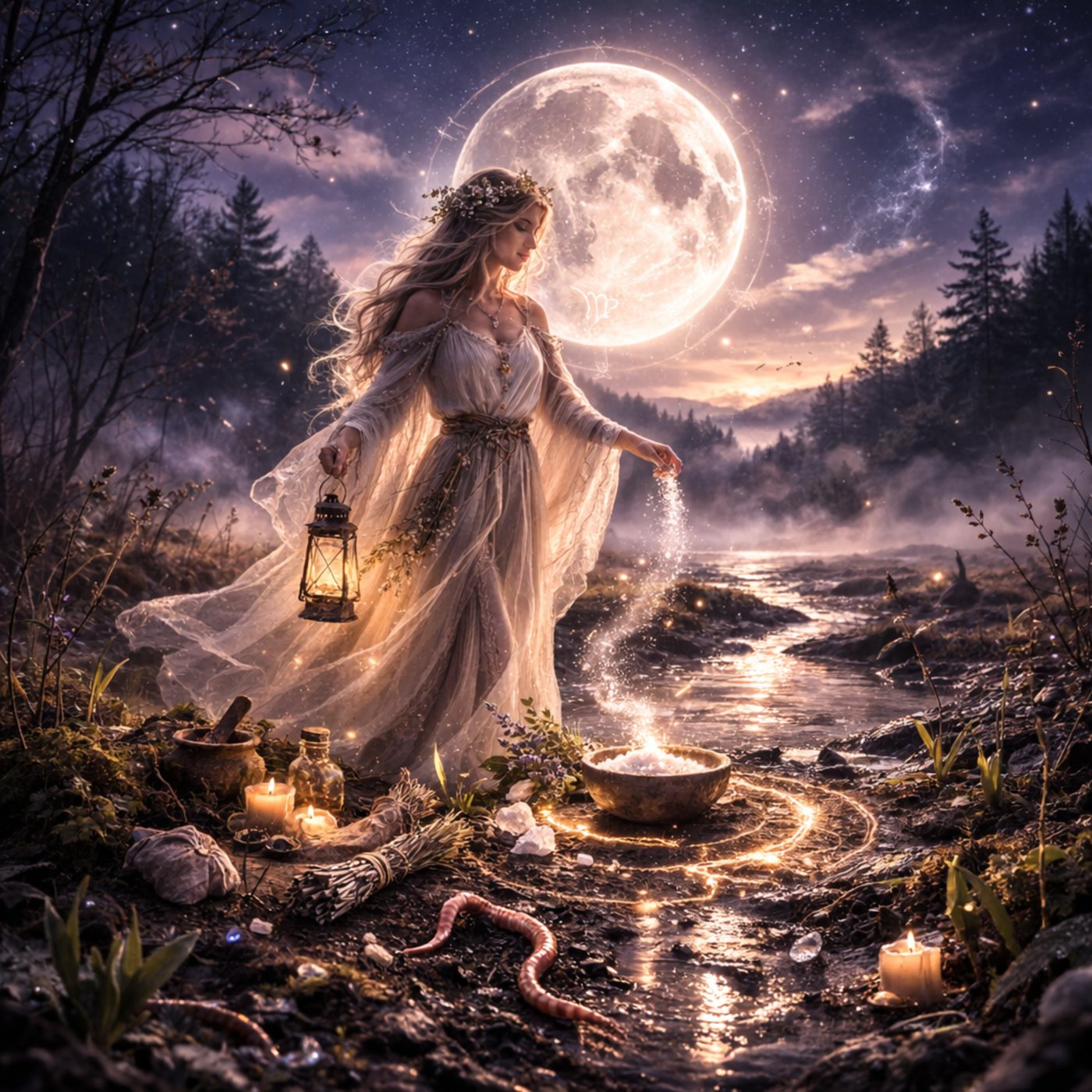 Červí úplněk (Panna)