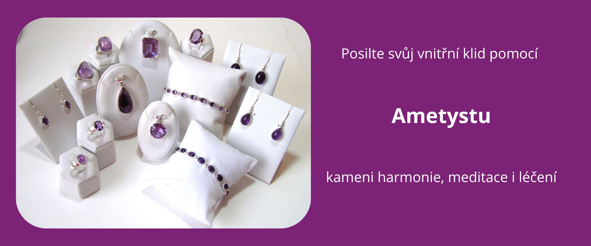 Ametyst šperky