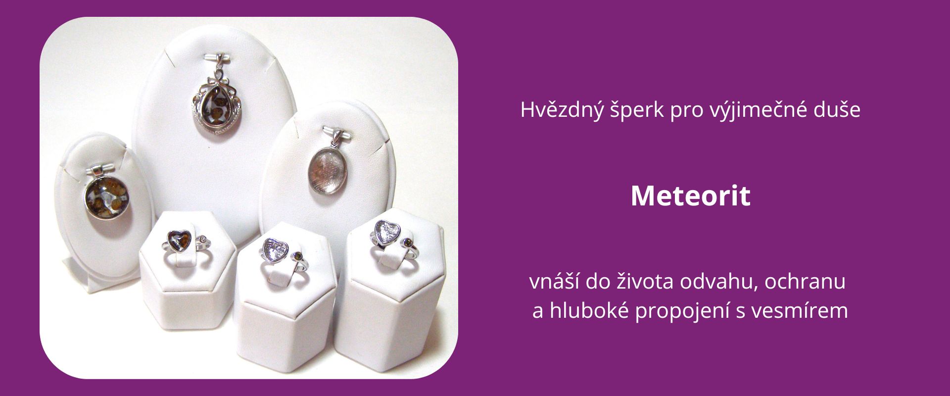 Meteorit šperky