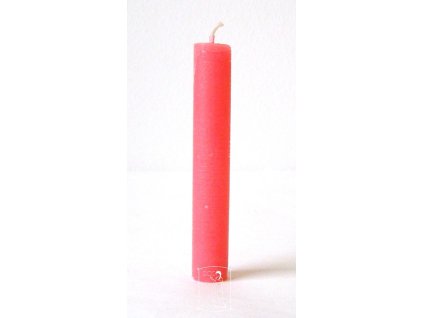 Růžová mini svíčka (P923)