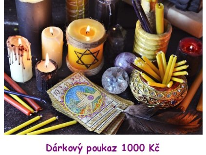 Dárkový poukaz 1000 Kč