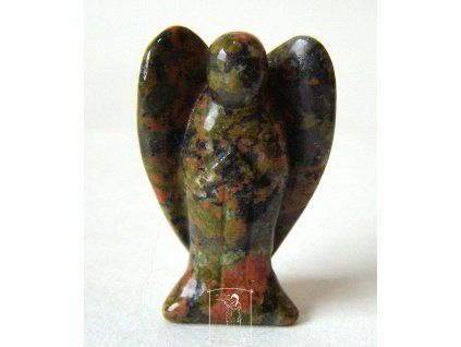 Unakit - Anděl (3,8 cm) (P2842)