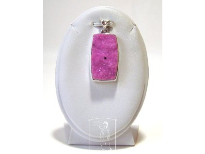 Kobaltokalcit - stříbrný přívěsek Strážce harmonie