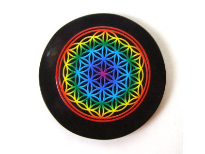 obsidian kvet zivota zrcadlo 850Kc