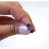 Lapis lazuli – stříbrné náušnice Tiché soustředění