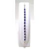 Lapis lazuli – stříbrný náramek Proud intuice