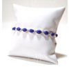 Lapis lazuli – stříbrný náramek Proud intuice