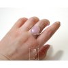 Morganit - stříbrný prsten vel. 58 Laskavá síla