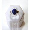 Lapis lazuli – stříbrný prsten Jasná mysl vel. 59