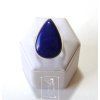 Lapis lazuli – stříbrný prsten Kapka pravdy vel. 55