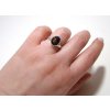 prsten cerny opal 3000KcA2