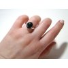prsten cerny opal 3250KcA2