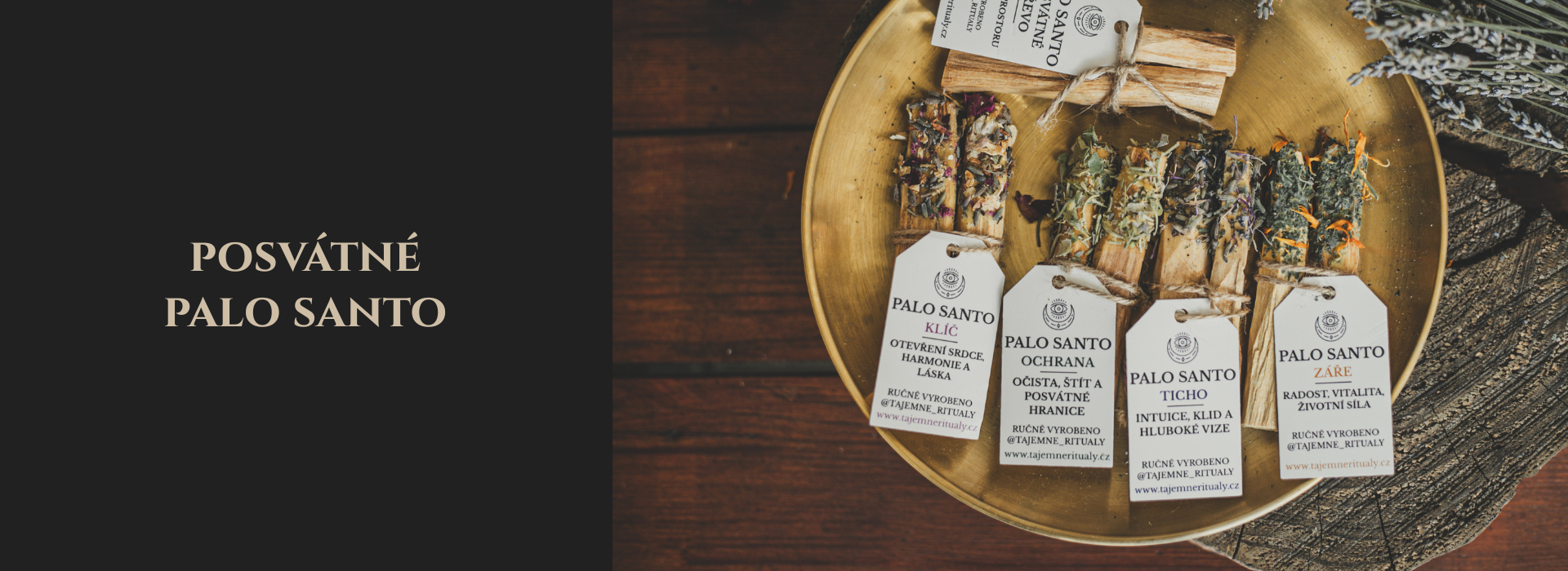 Palo Santo – svaté dřevo pro očistu a harmonii. Vhodné pro meditaci i rituály