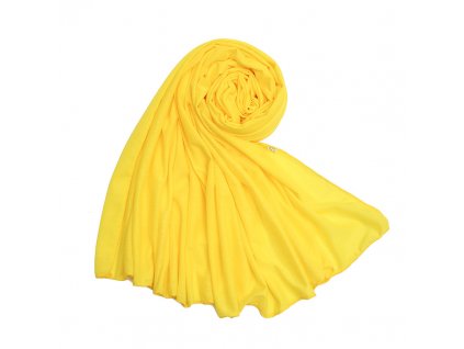 Dámský šál žlutý