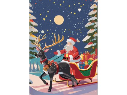 vánoce Kreslicí plátno 1 kopie 2