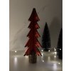 Dřevěný stromek červený 35 cm