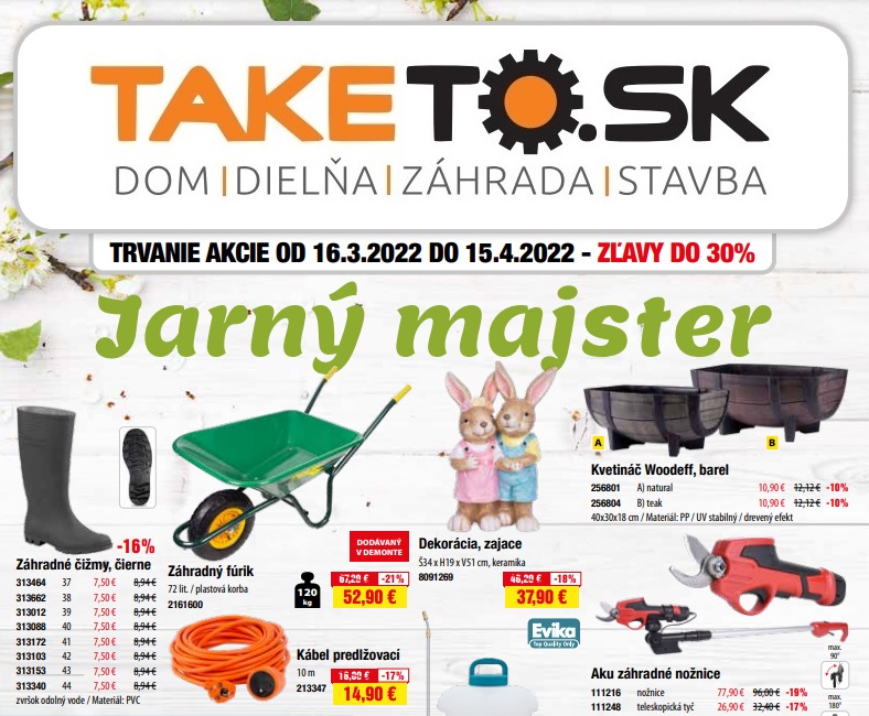 Jarný majster - 16.3 - 15.4.2022