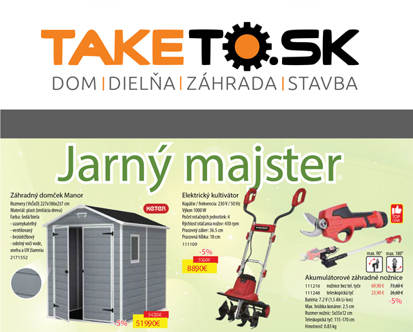 JARNÝ MAJSTER 16.3 - 10.4.2020