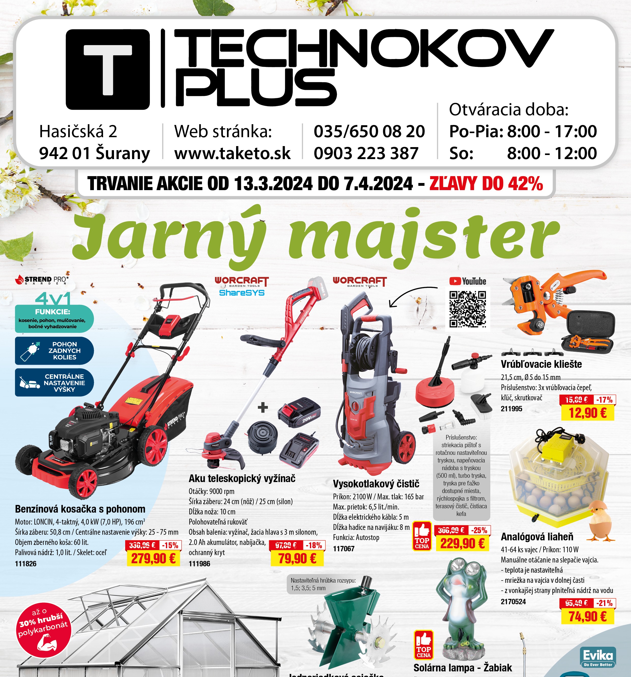 JARNÝ MAJSTER 13.3.2024 do 7.04.2024