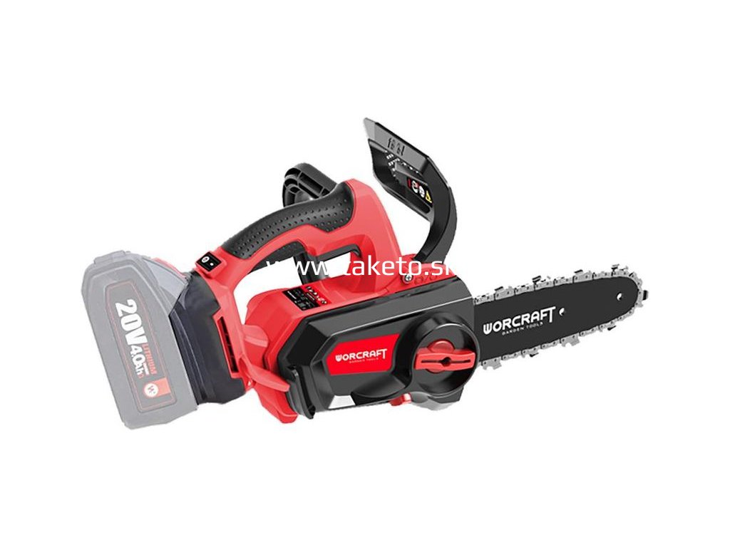 Píla Worcraft CGC-S20LiB ShareSYS, 20V Li-Ion, reťazová, lišta 20,5 cm, bez akumulátora, ultra light  + praktický pomocník k objednávke