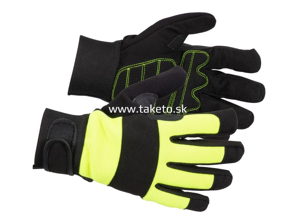 Rukavice Strend Pro Zarso, koža/syntetika, vystužené, veľkosť 08/M, blister  + praktický pomocník k objednávke