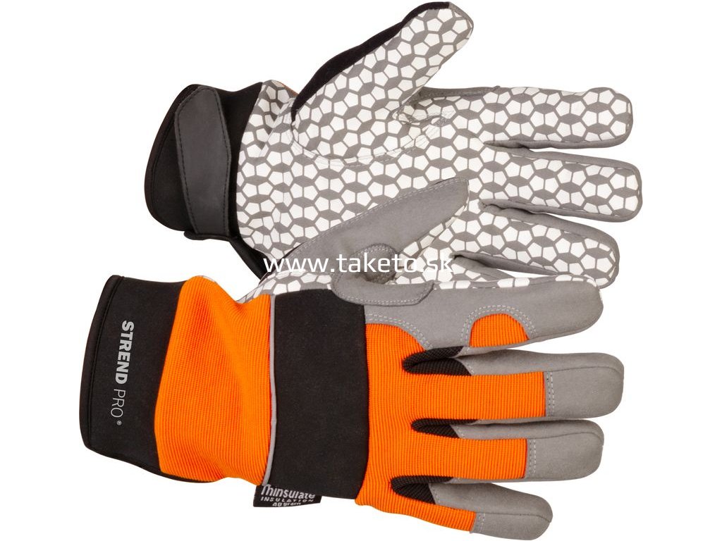 Rukavice Strend Pro Golus Winter, zimné, ochranné, zateplené, veľkosť 10/XL, blister  + praktický pomocník k objednávke