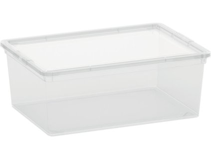 Box s vekom KIS C-box S, 11 lit., priesvitný, 26x37x15 cm  + praktický pomocník k objednávke