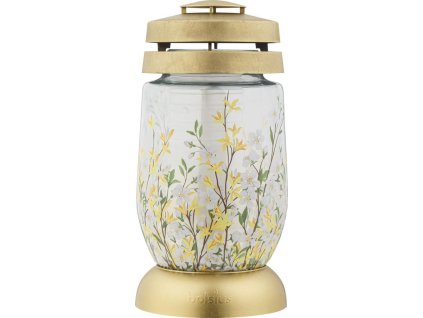 Kahanec Bolsius 3S Forsythia, zlatý dážď, 22 cm, na hrob, s náplňou 36 h  + praktický pomocník k objednávke