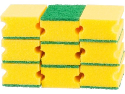 Hubka Strend Pro, špongia na riad, do kuchyne, 9x6,5x4 cm, bal. 9 ks  + praktický pomocník k objednávke