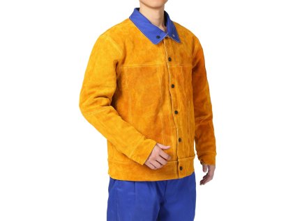 Bunda Strend Pro Industrial, na zváranie, kožená, XL  + praktický pomocník k objednávke