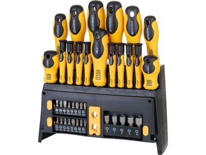 Sada skrutkovačov a bitov Strend Pro SDB139, 39 dielna, TX+PH+ ploché  + praktický pomocník k objednávke