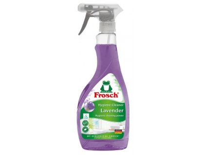 Čistič Frosch, hygienický, levanduľa, na kúpeľňu, 500 ml  + praktický pomocník k objednávke