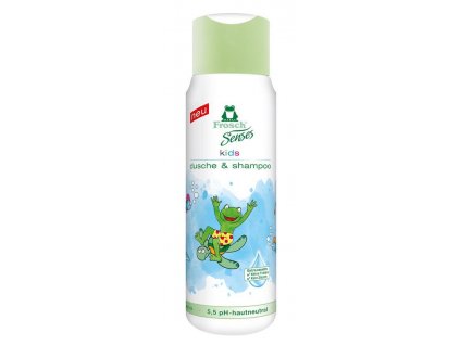 Gél Frosch EKO Senses, sprchovací gél a šampón pre deti, 2v1, 300 ml  + praktický pomocník k objednávke