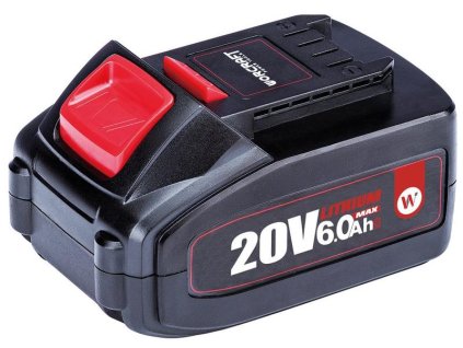 Akumulátor Worcraft CLB-20V-6.0, ShareSYS, 6000 mAh, S20Li, rýchlonabíjanie  + praktický pomocník k objednávke